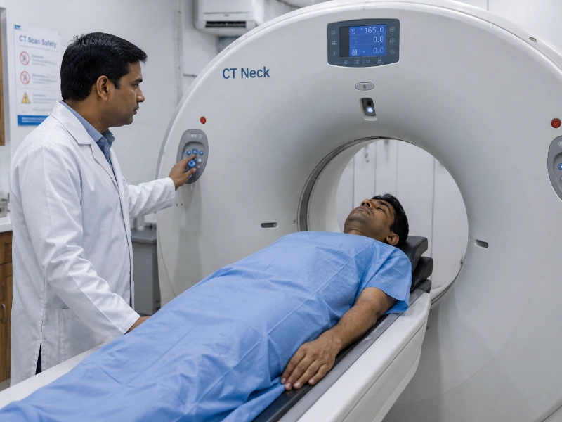 Advanced Multi-slice CT Neck Scan Imaging Technology Machine